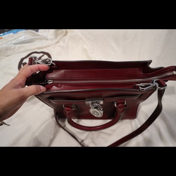 Michael Kors Burgundy Hamilton small - Picture 6 of 7